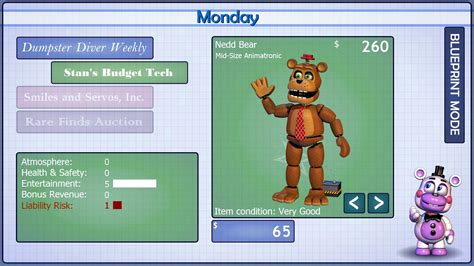 Freddy Fazbear Pizzeria Simulator Achieve Vvtidino