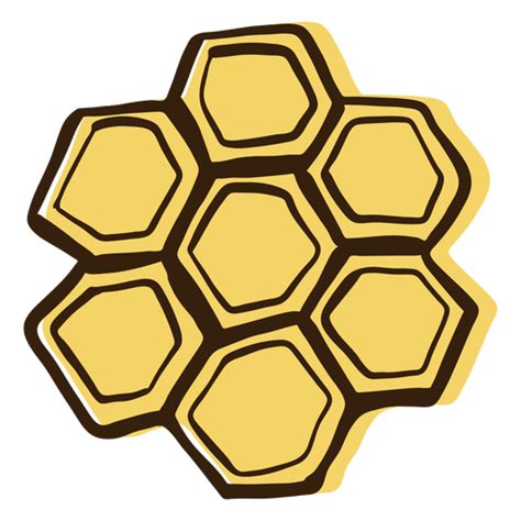 Honeycomb Hand Drawn Transparent Png And Svg Vector File