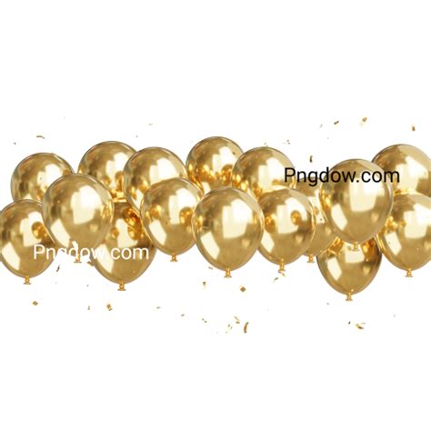 Gold Balloons PNG Transparent Gold Balloon Balloon Clipart Golden