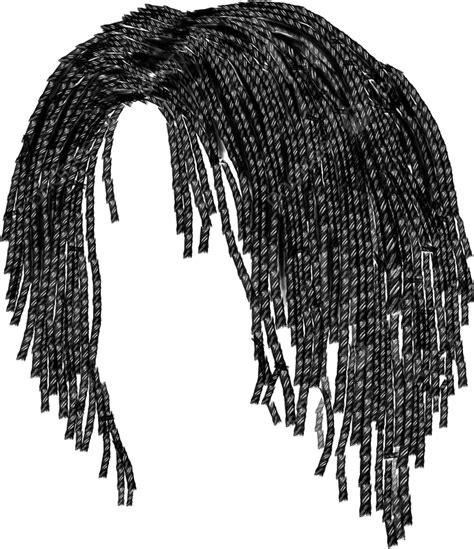 Hair Braids PNG Image Braided Hair Black Braids Dreadlocks Hair Plait Cute PNG Image For