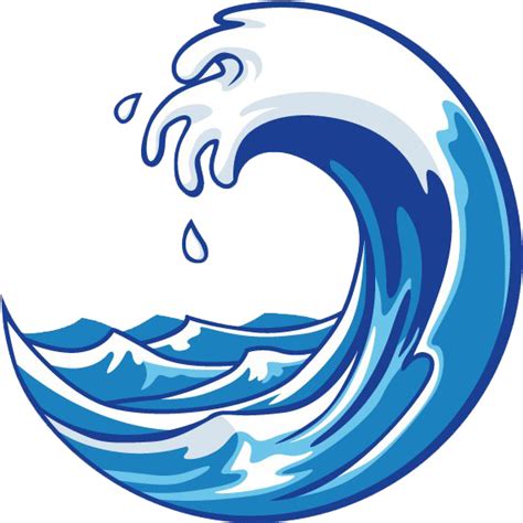 Download Waves Icon Cartoon Ocean Wave Full Size Png Image Pngkit