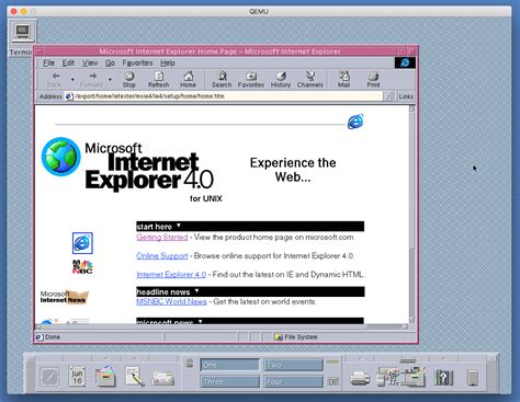 Internet Explorer 4 For Unix Solaris 26 — Winworld