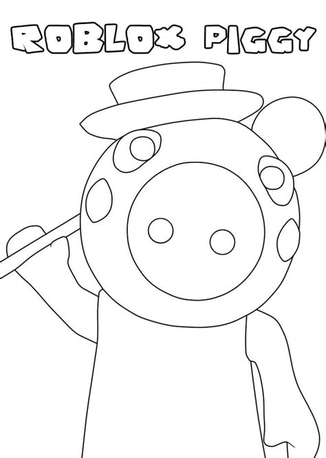 Dibujos De Piggy Roblox Para Colorear Para Colorear Para Colorear