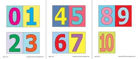 Numbers Free Printable Templates Coloring Pages Firstpalette Com