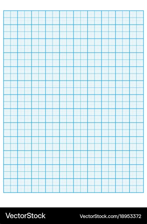 Engineering Graph Paper Printable Graph Paper Vector Image