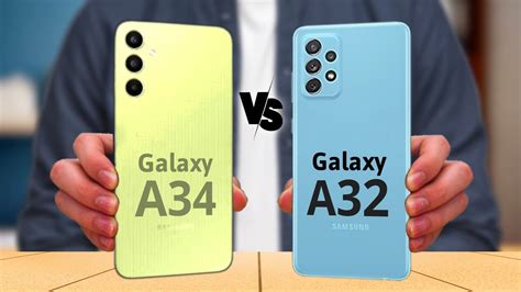 Samsung Galaxy A34 5g Vs Samsung Galaxy A32 5g Youtube