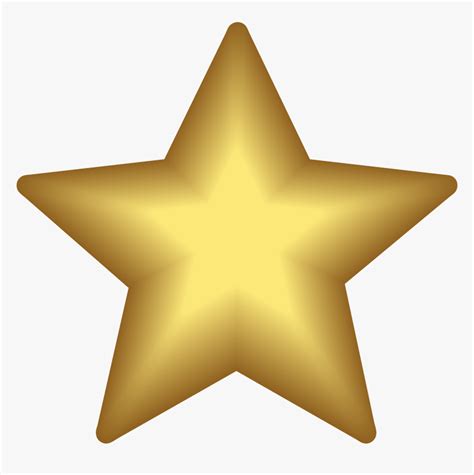 Gold Star Clipart