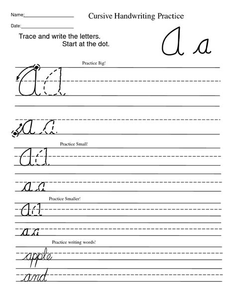 4 Best Images Of Cursive Letters Worksheets Printable Free Cursive