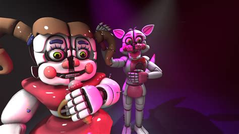 Foxy Circus Baby Five Nights At Freddys Sister Location Hd Fnaf