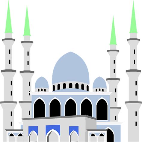 98 Gambar Kartun Masjid Png