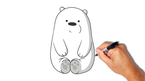 Polar Bear Drawing Step By Step At Explore