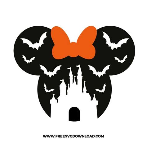 Minnie Mouse Halloween Free Svg And Png Cut Files Free Svg Download