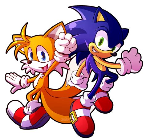 Sprite Redraw Tails And Sonic By Zoiby On Deviantart Sonic Sonic