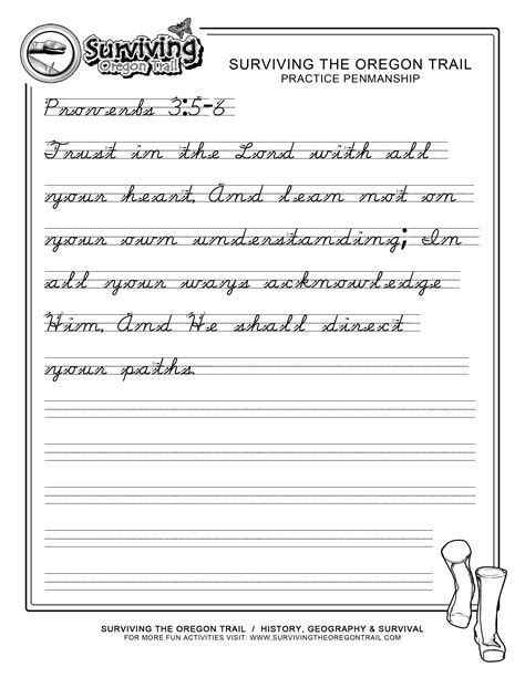 Free Printable Cursive Worksheets For 4th Grade Cursive Writing