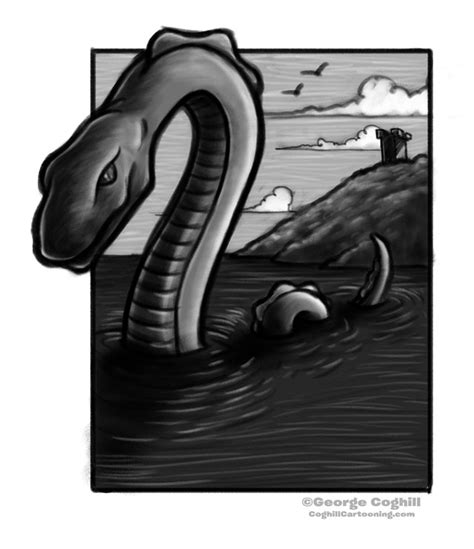 Loch Ness Monster Sketch At Explore Collection Of