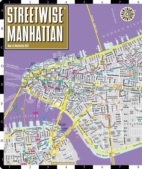 Printable Street Map Of Midtown Manhattan Wells Printable Map