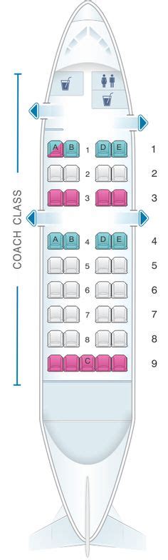 Seat Map Westjet Boeing B737 700 Map Boeing Seating