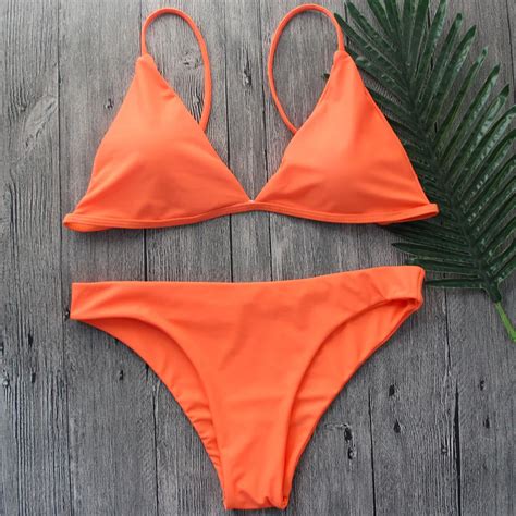 Melphieer Brazilian Bikini Set 2018 Swimwear Swimsuit Women Sexy Push