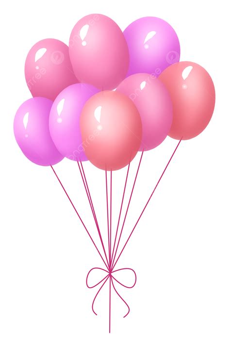 Pink Balloons Hd Transparent Pink Balloon Gift Love Valentine S Day