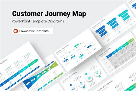 Customer Journey Map Powerpoint Template Diagrams Nulivo Market