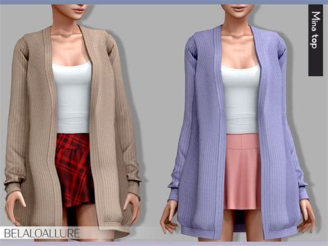 The Sims Resource Belaloalluremina Wool Top Patreon