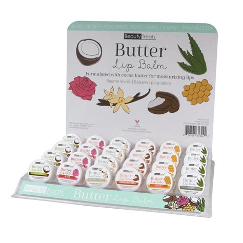 Beauty Treats Butter Lip Balm 2DZ - Luxi Cosmetics