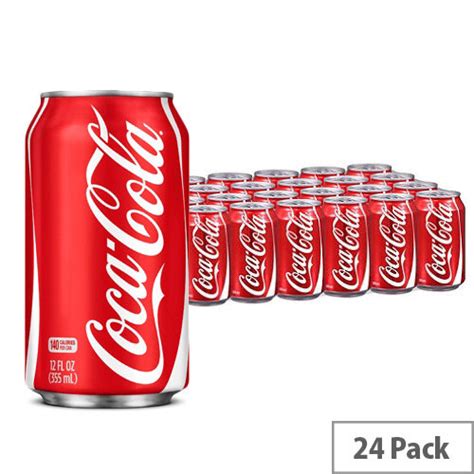 Coca Cola Original Classic Coke 330ml Can Pack Of 24 Hunt Office Uk