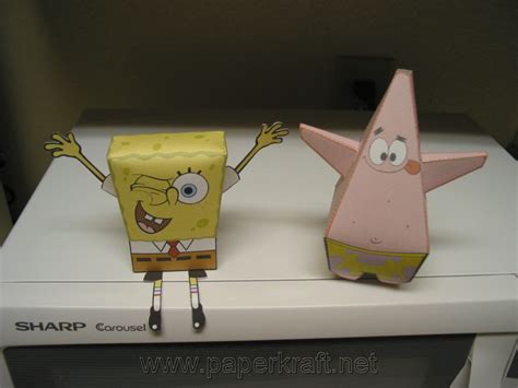 Spongebob Squarepants ~ Free Papercraft Paper Model