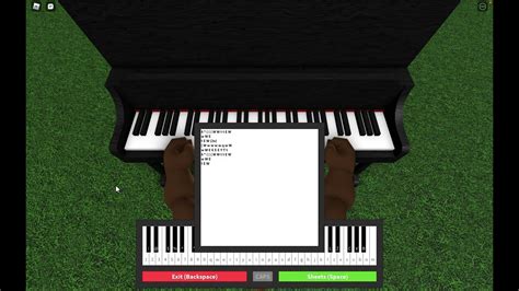 Erika Roblox Piano Sheets Easy Version Youtube