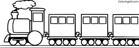 Freight Trains Coloring Pages