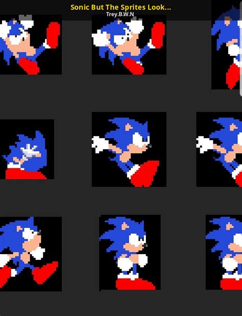 Sonic Fnf Sprite Sheet