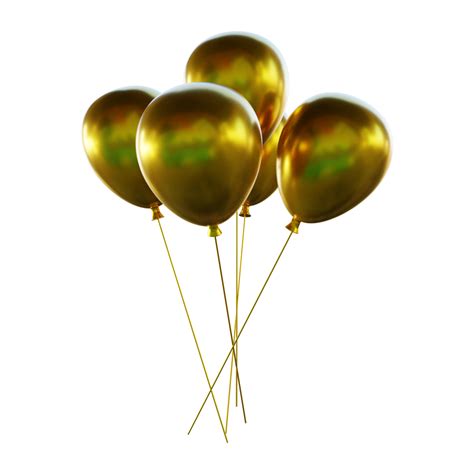 Gold Balloon Png Images Transparent Hd Photo Clipart NBKomputer