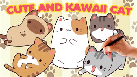 Online Course How To Draw Cute And Kawaii Cartoon Cat From Skillshare