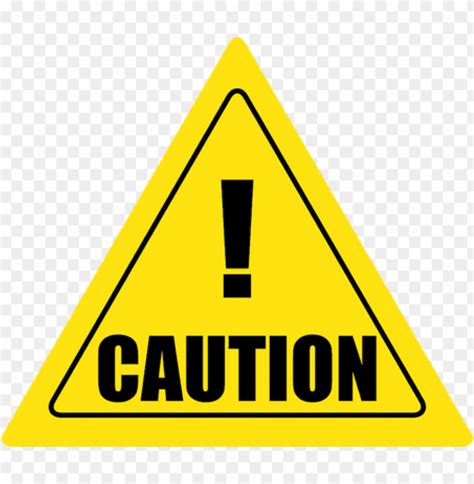 Triangular Caution Sign Png Transparent With Clear Background Id 116184