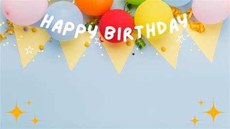 Uncover The Best Happy Birthday Zoom Backgrounds