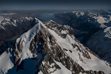 Yan Zhang Photography View From Air Mount Cook Summit