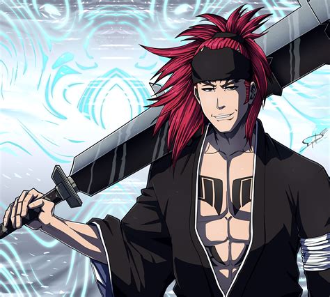 Download Renji Abarai Anime Bleach 4k Ultra Hd Wallpaper By Deyvidson