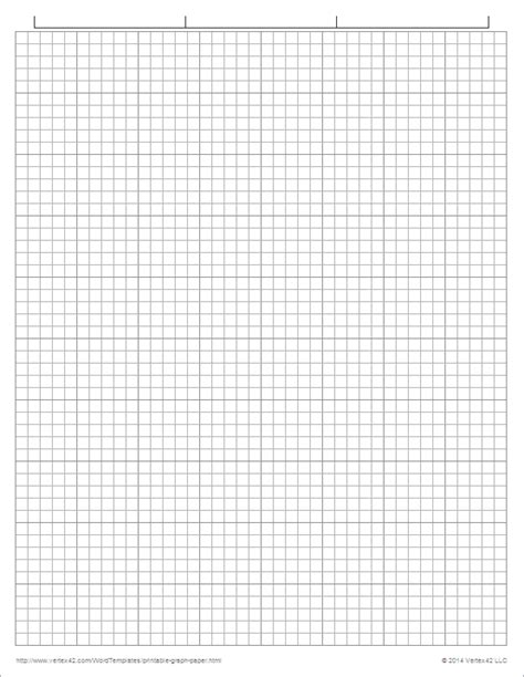 Printable Engineering Graph Paper