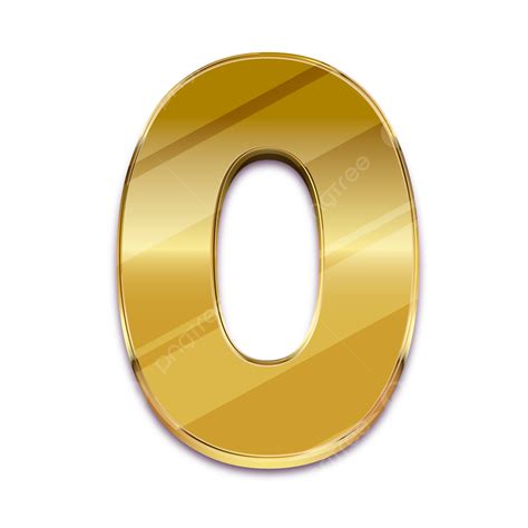 Gold Number Zero Png Clipart Image Clip Art Birthday Banner Free Porn