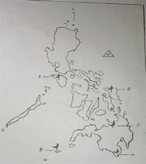 Gamit Ang Blankong Mapa Tukuyin At Kulayan Ang Mga Lalawigang May