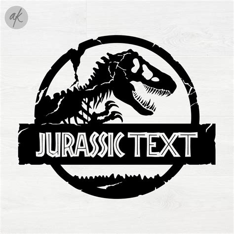 Jurassic Park Logo Svg Jurassic World Svg Jurassic Park Etsy