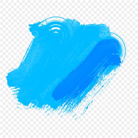 Paint Brush Stroke Clipart Vector Blue Brush Stroke Clipart Vector