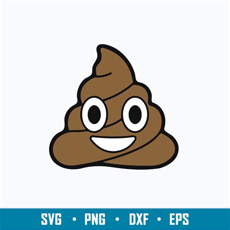 Poop Emoji Svg Poop Svg Poop Emoji Clipart Poop Emoji Etsy Uk Images