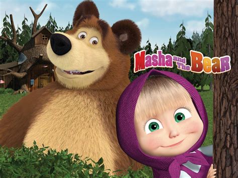 Masha And The Bear Animation Clip Art Imagenes Masha Y El Oso Free