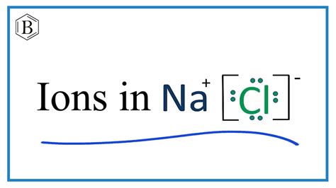 Number Of Ions Present In Nacl Sodium Chloride Youtube