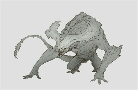 Pin By Roger Dillon On Creatures Alien Concept Art Creature Drawings