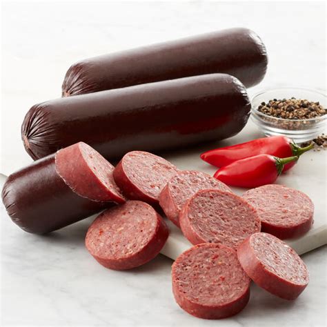 beef summer sausage hickory farms