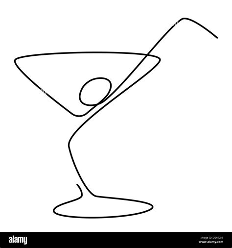 Martini Glass SVG Martini Glass Silhouette SVG Glass Silhouette SVG