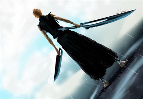 Ichigos New Zanpakuto Zangetsu By Sentork On Deviantart