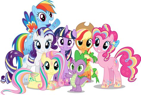 Pinkie Pie Rainbow Dash Twilight Sparkle Applejack Rarity My Little